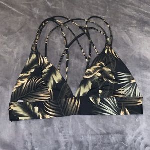 Victoria’s Secret pink tropical bralette